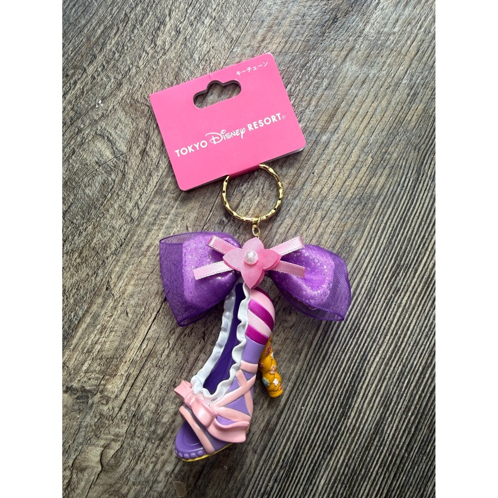 New Tokyo Disney Resort RAPUNZEL Tangled high heel keychain